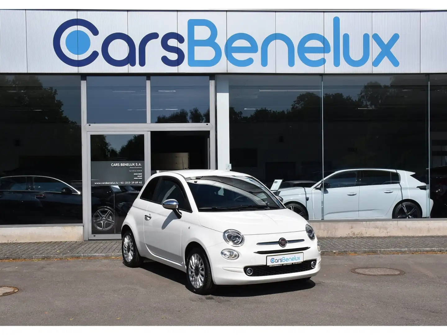 Fiat 500 1.0 Hybrid REGUL PDC 1° MAIN Blanc - 1