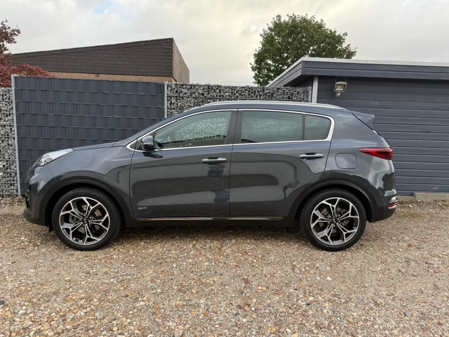 Kia Sportage 1.6 T DCT 4WD GT-LINE Pano AHK Gris - 2