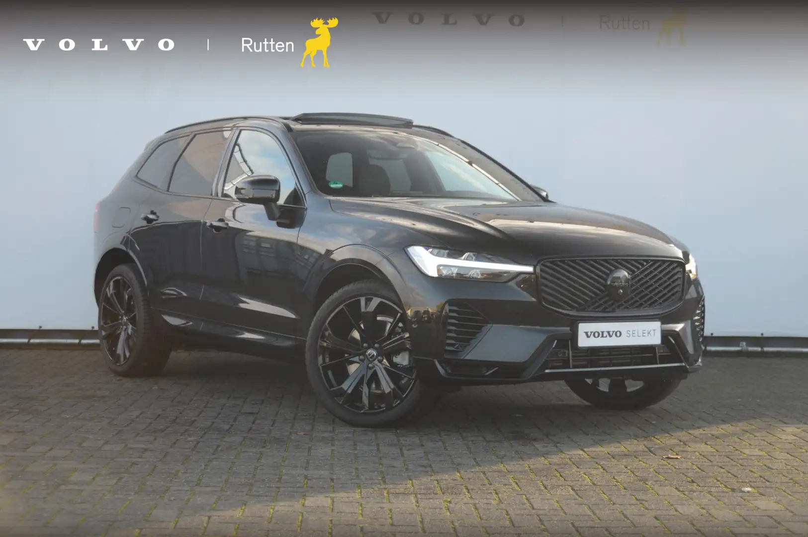 Volvo XC60 T6 350PK Automaat AWD Plus Black Edition / Adaptie Noir - 1