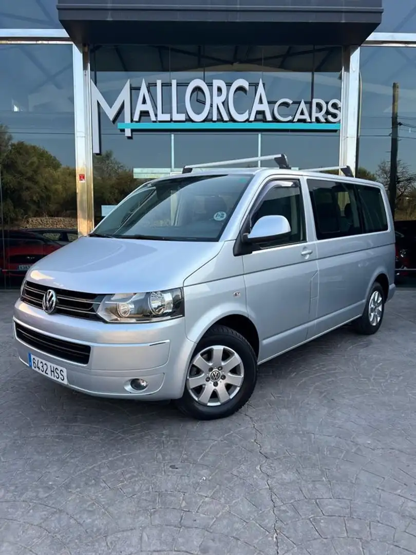 Volkswagen T5 Caravelle Argent - 1