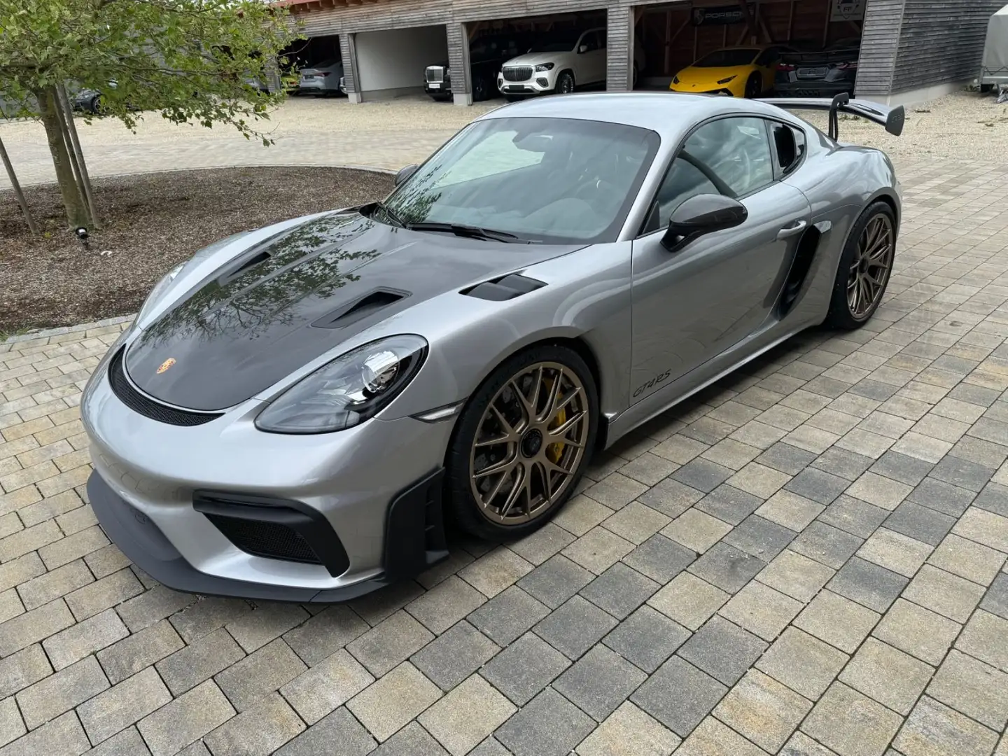 Porsche Cayman 718 Cayman GT4 RS#Weissach#Keramik#uvm... Zilver - 2