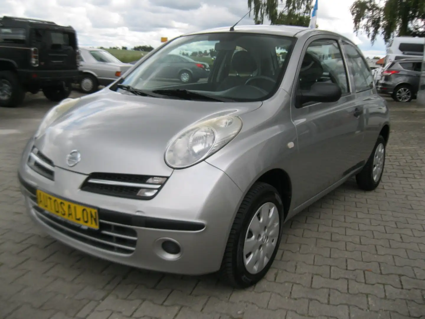 Nissan Micra 1.2 Visia *Klima+TÜV neu* Silber - 1