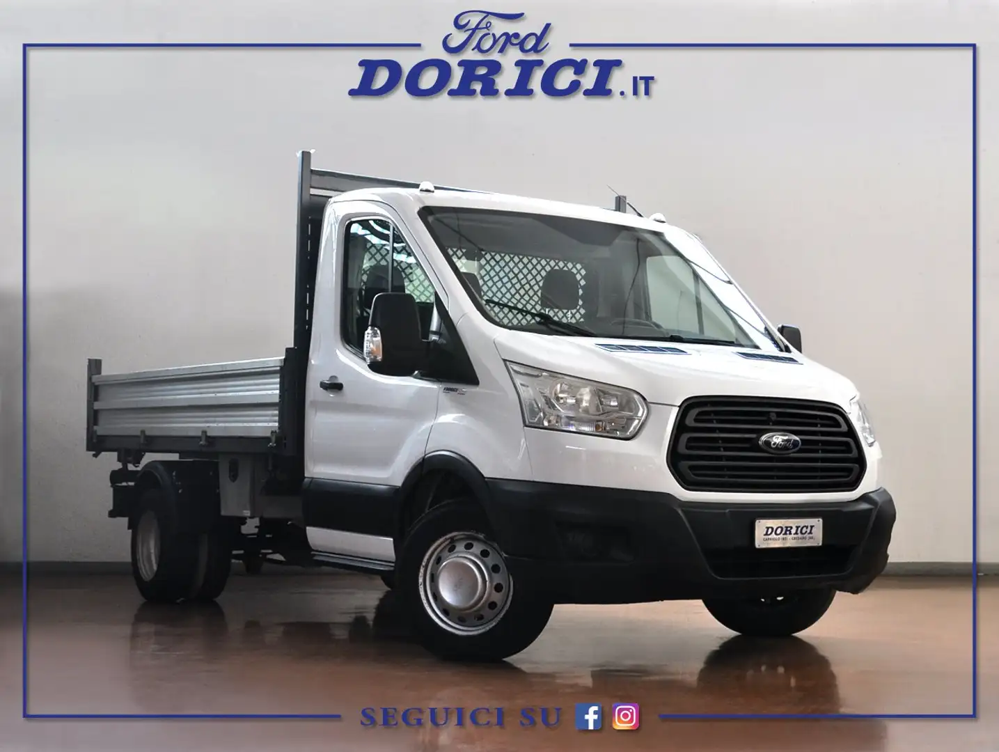 Ford Transit 350 2.2TDCi 125Cv L2 RWD Entry + IVA Bianco - 1