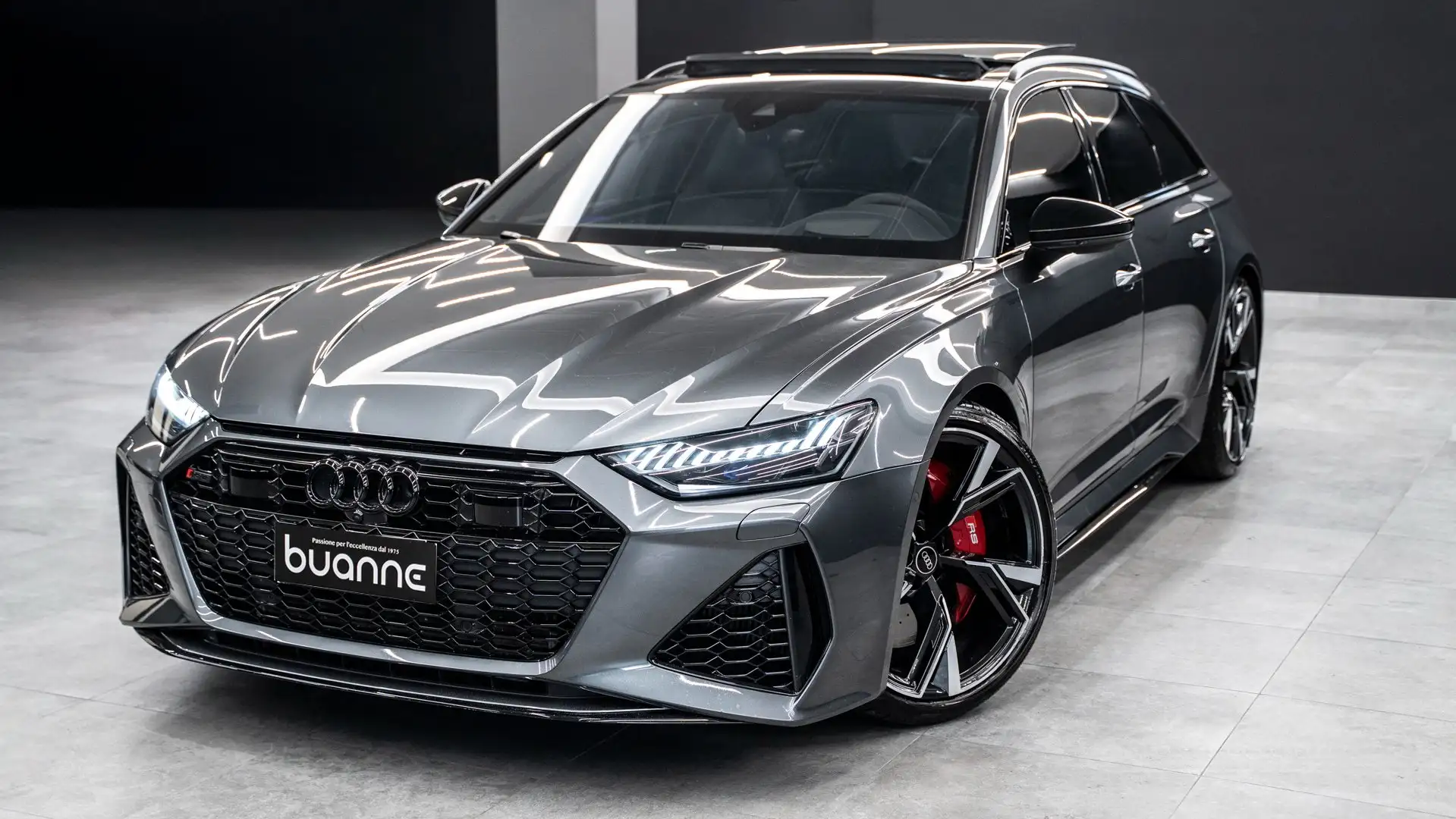 Audi RS6 AVANT 4.0 TFSI QUATTRO TETTO APR. MATRIX PACK LUCI Grigio - 1