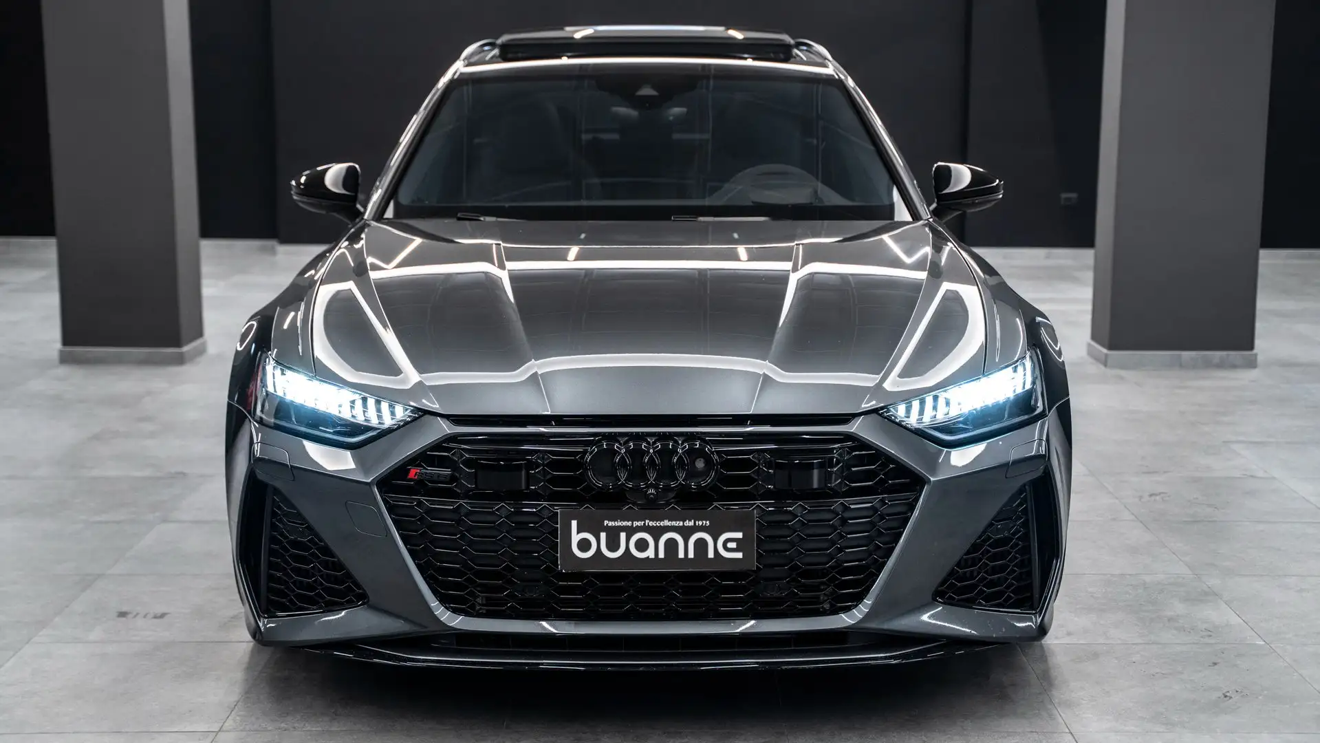 Audi RS6 AVANT 4.0 TFSI QUATTRO TETTO APR. MATRIX PACK LUCI Grigio - 2
