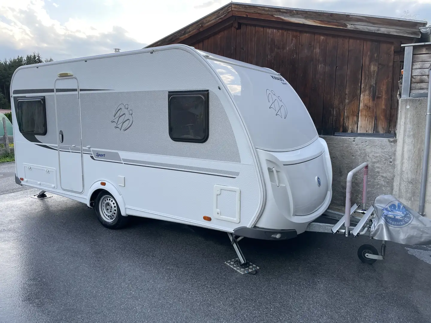 Caravans-Wohnm Knaus Sport 450 FU Weiß - 1