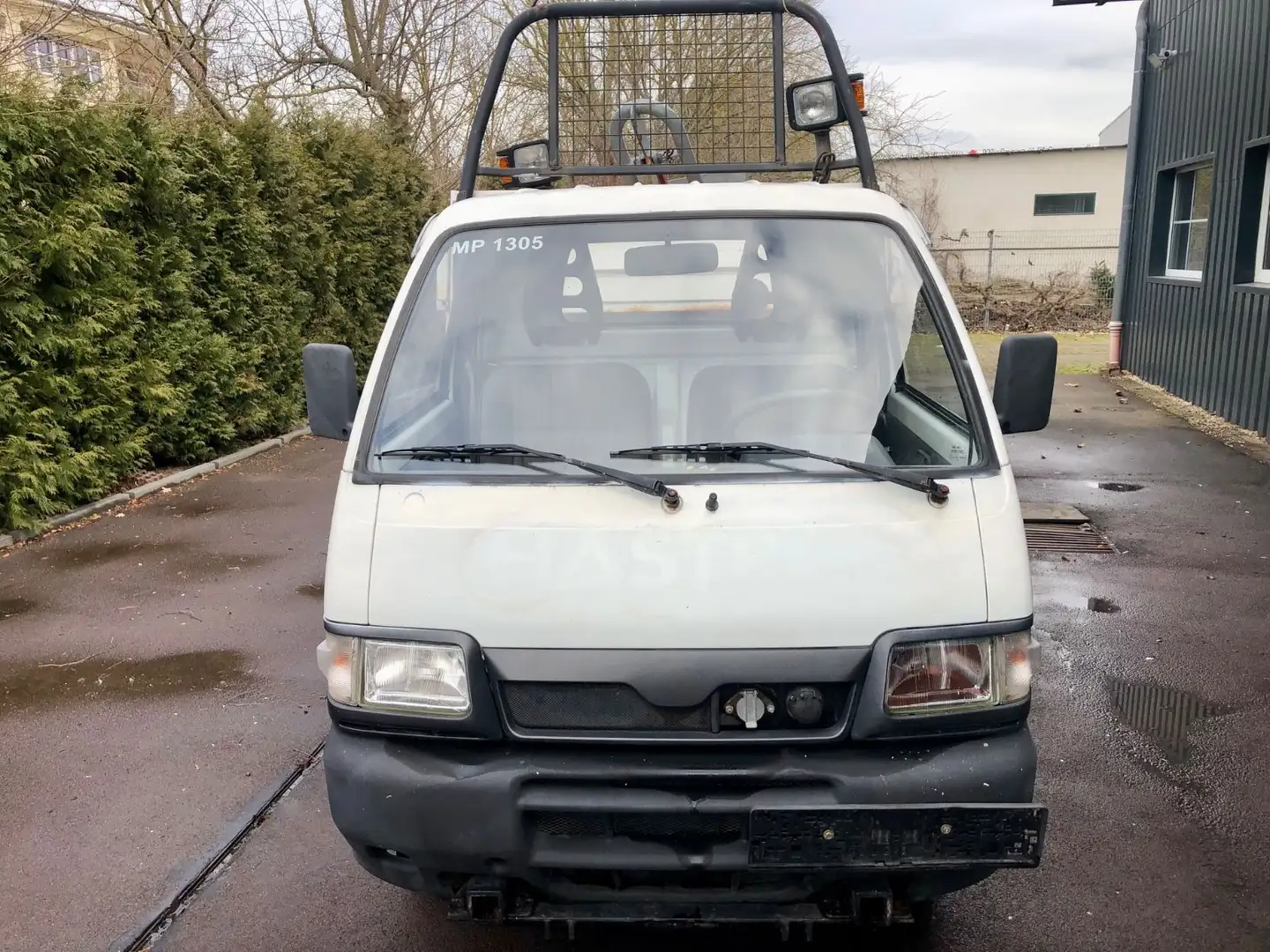 Piaggio S85 Porter Kipper Winterdienst/Schiebeschild Wit - 2