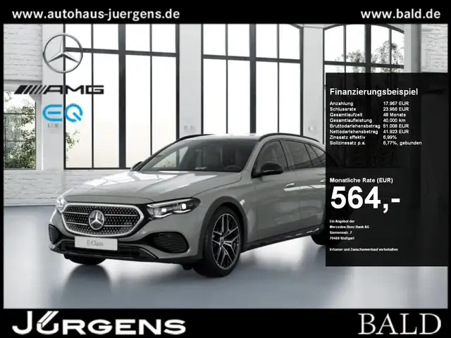 Mercedes-Benz E 300 de 4MATIC T-Modell All-Terrain mit EQ Hybrid Techn