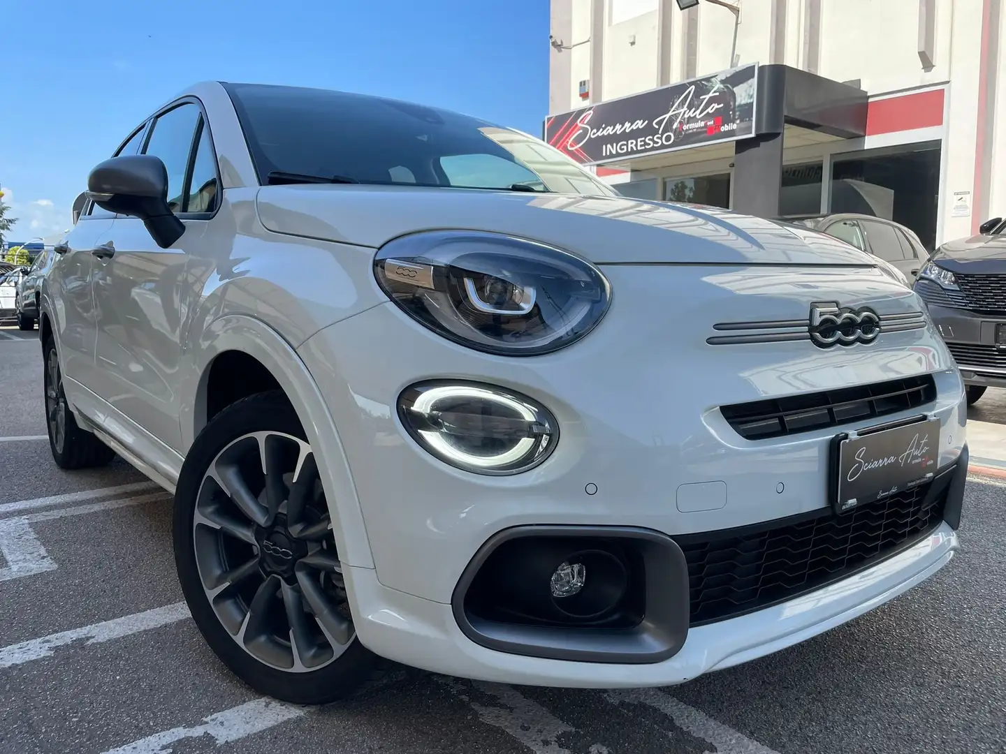 Fiat 500X 500X 1.5 t4 hybrid Sport 130cv dct Blanc - 1