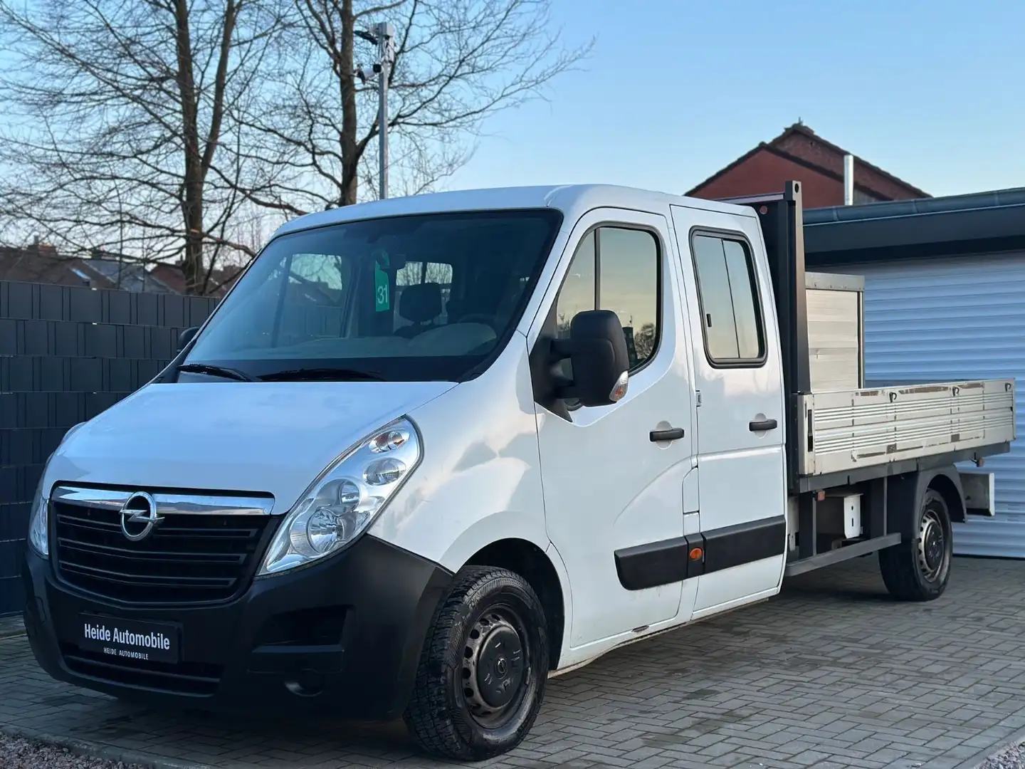Opel Movano Pritsche L3 H1 Ahk 6 Sitze 2. Hand Weiß - 1