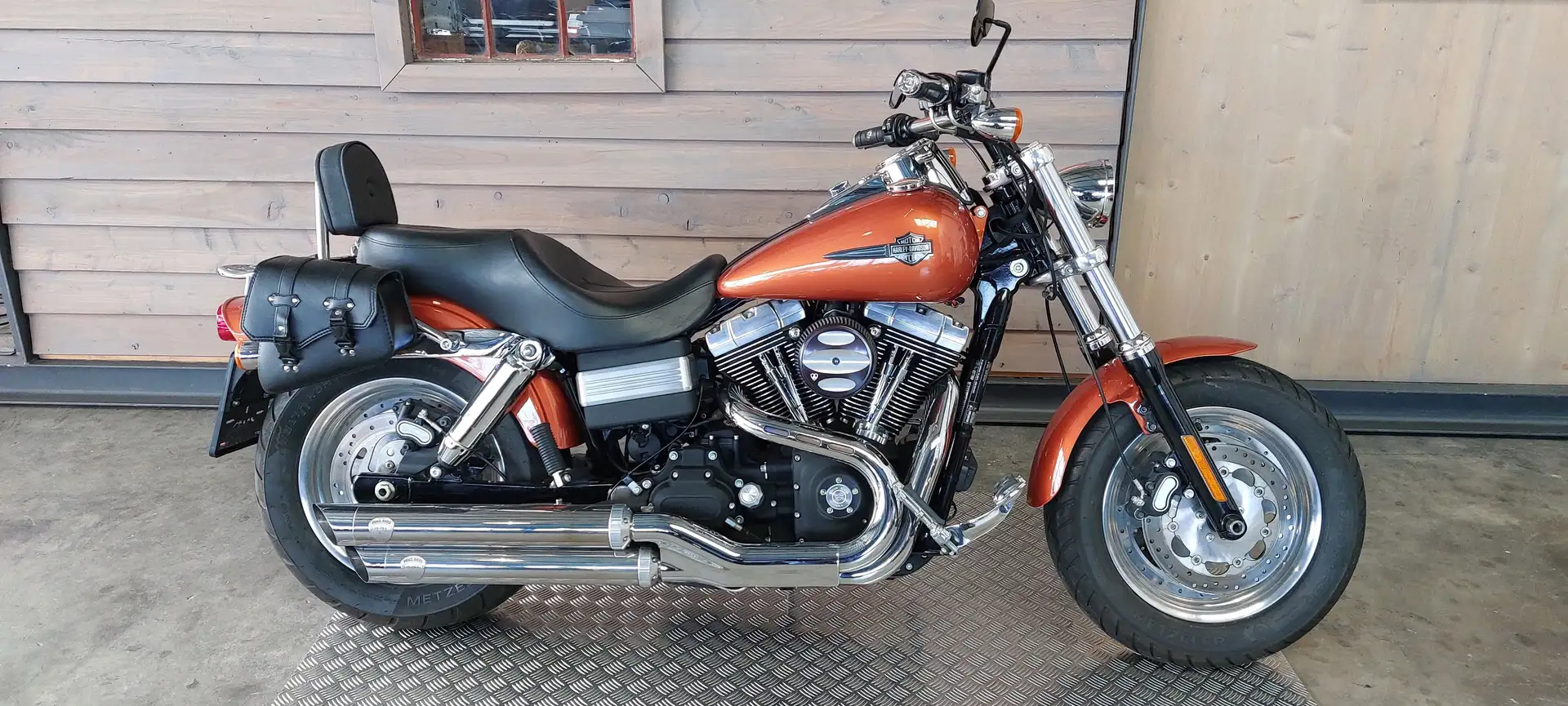 Harley-Davidson Dyna Fat Bob FXDF 96cui 2011 Naranja - 2