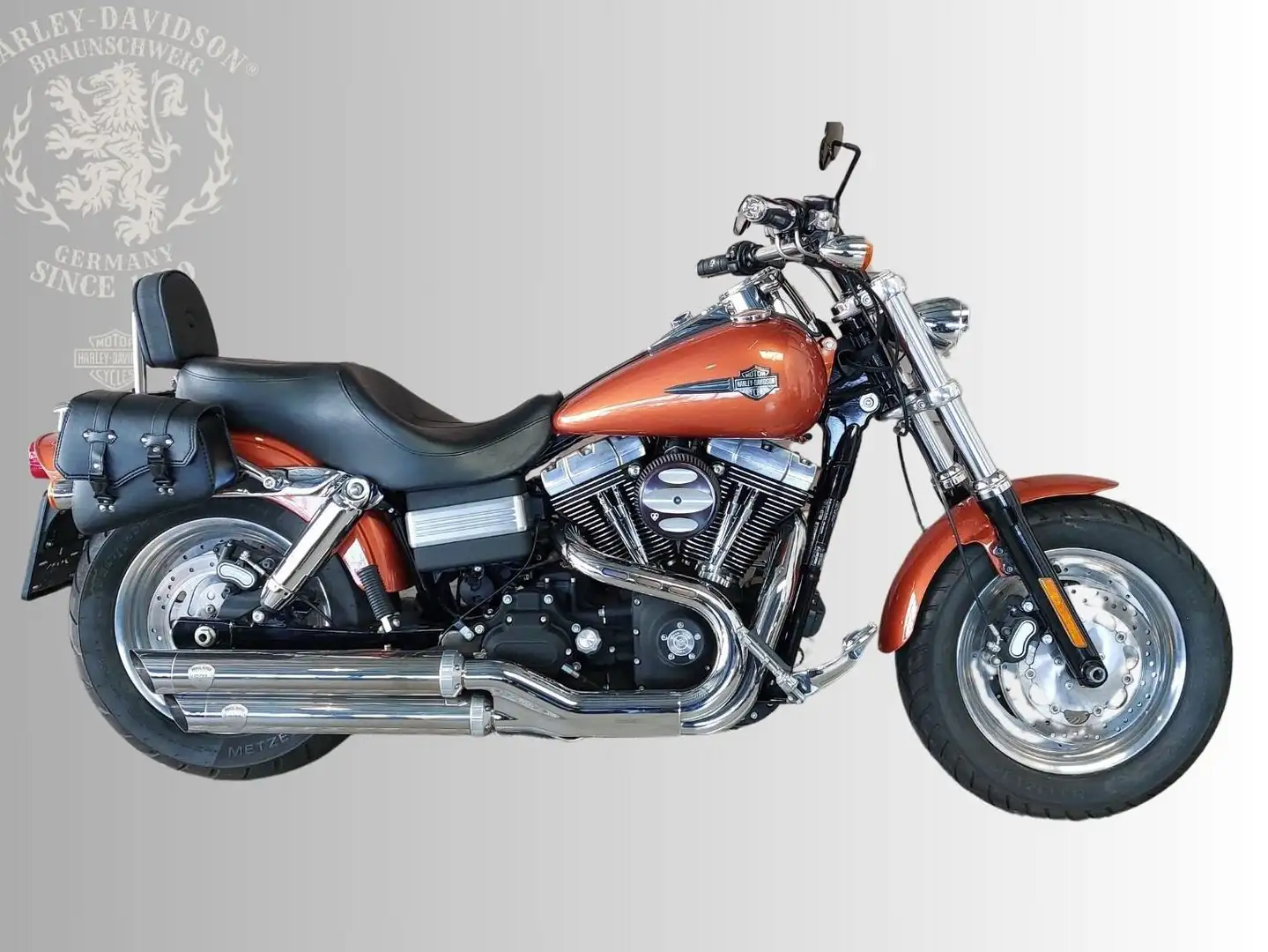 Harley-Davidson Dyna Fat Bob FXDF 96cui 2011 Naranja - 1