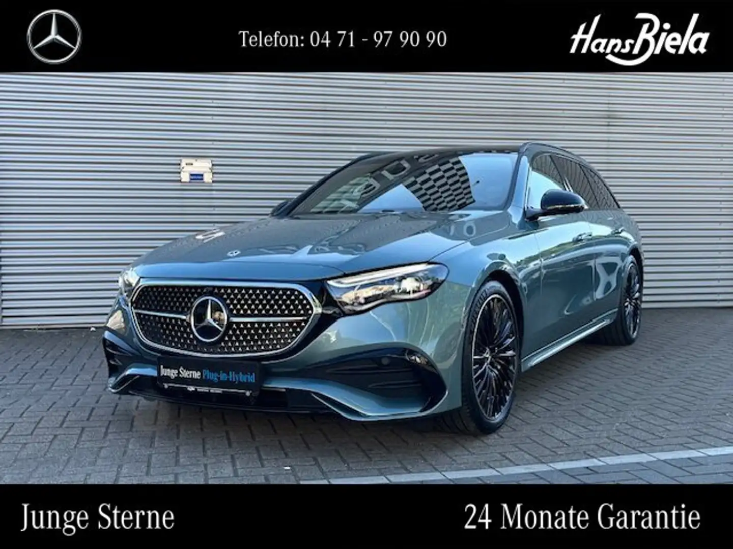 Mercedes-Benz E 300 E 300 de 4M T-M AMG Prem+/Night/20"/Pano/Supersc Argento - 1