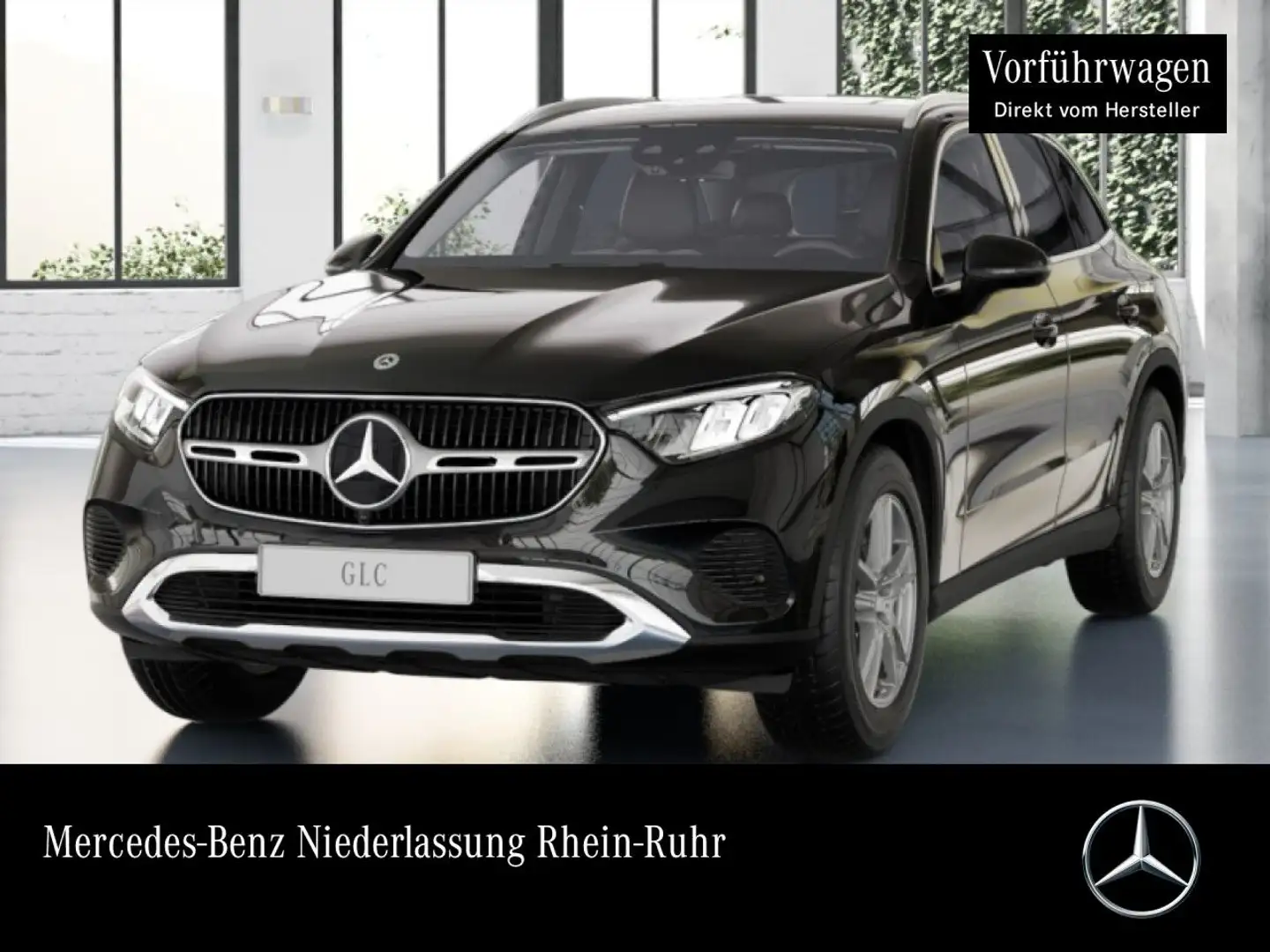 Mercedes-Benz GLC 200 4M AVANTG+AHK+LED+KAMERA+KEYLESS+9G Schwarz - 1