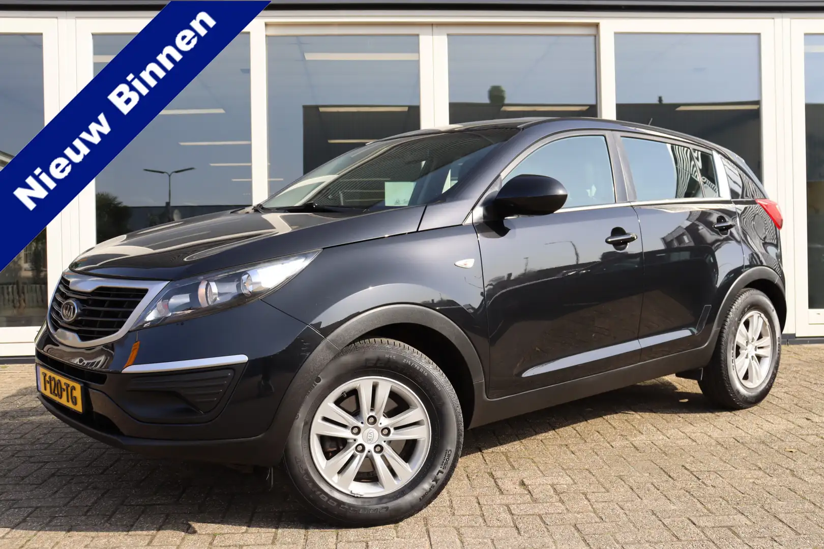 Kia Sportage 1.6 GDI, Cruise Control, Airco, Trekhak, Camera, S Schwarz - 1