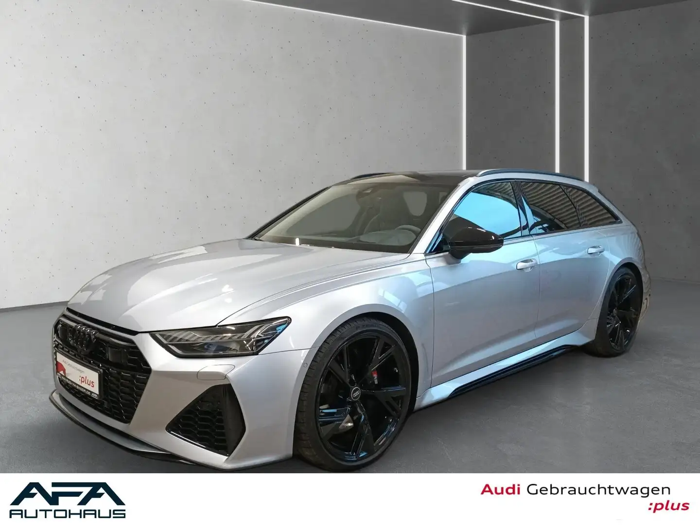 Audi RS6 Avant TFSI Perf. RS-Sitze*Pano*StHz*RS-Abgas Argent - 1