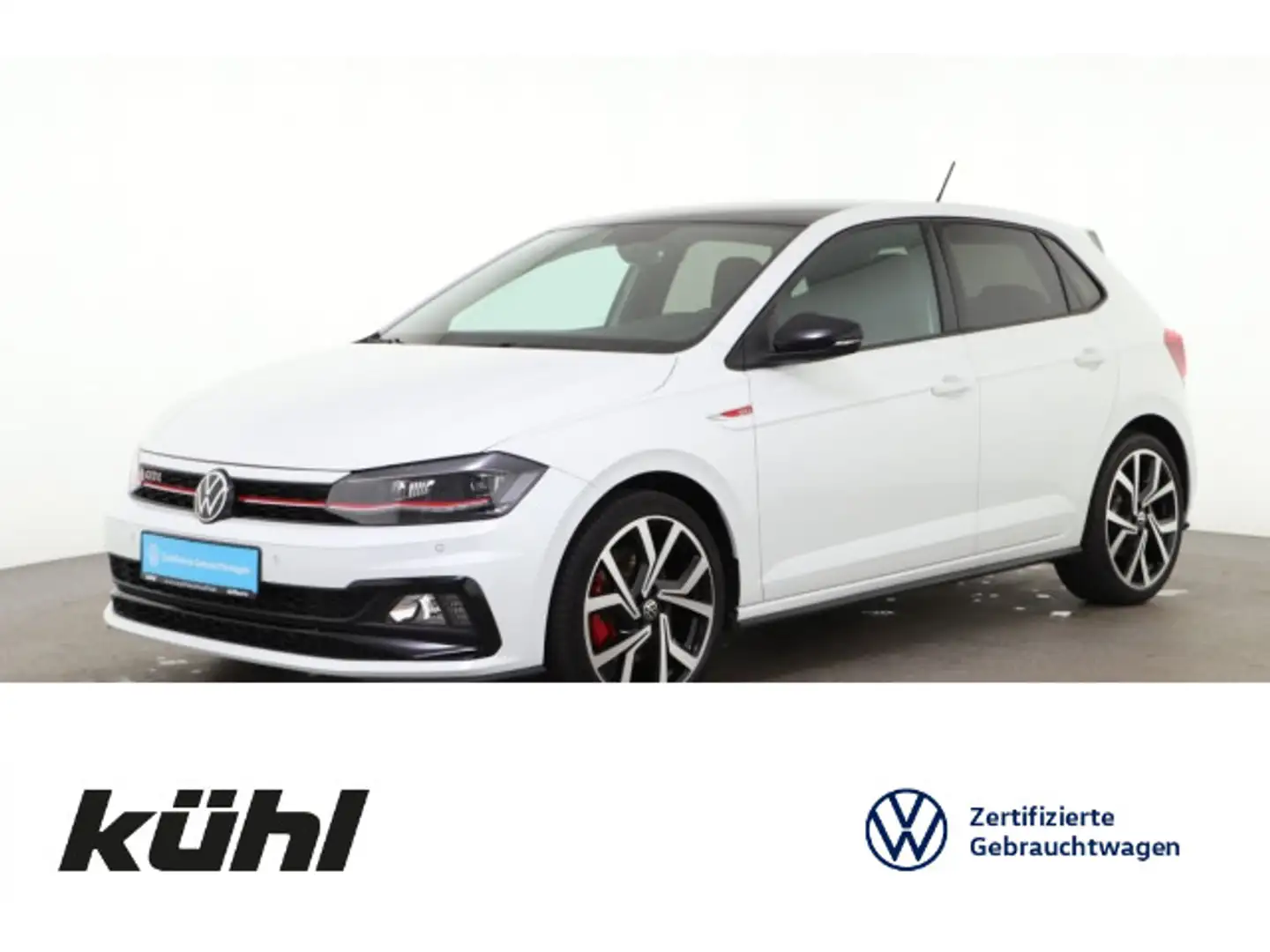 Volkswagen Polo 6 VI GTI 2.0 TSI DSG GTI ACC LED 18" Kamera Weiß - 1
