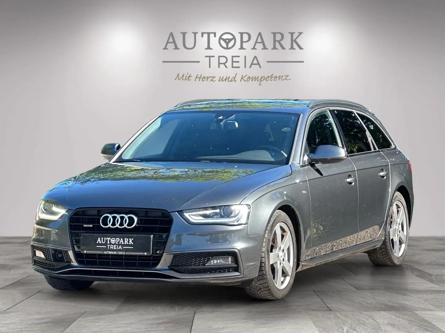 Audi A4 Avant quattro S-Line(AHK-LED-ACC-TOTW-SPURH.) Grau - 1