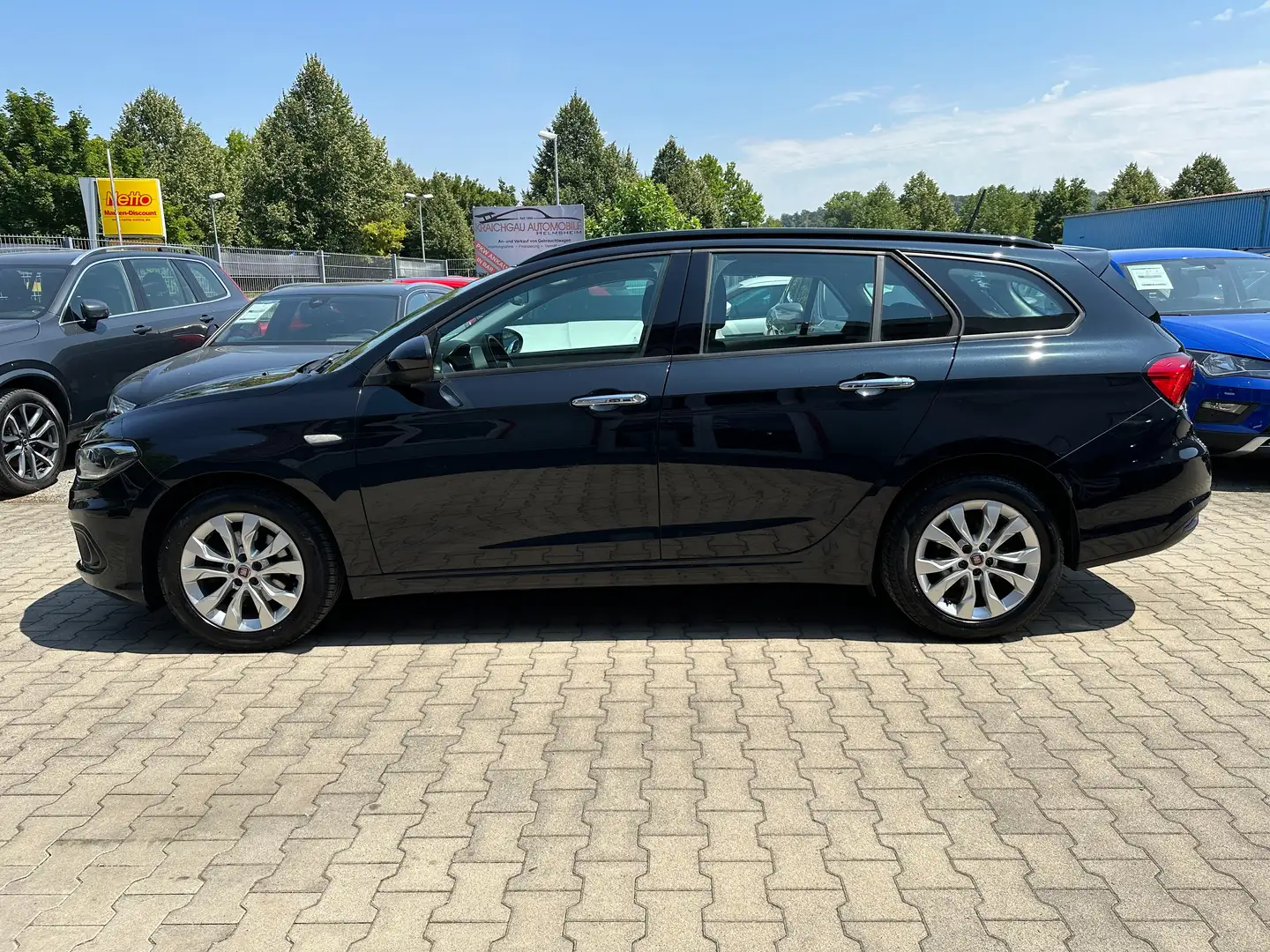 Fiat Tipo 1.3 M-Jet*NAVI*KAMERA*KLIMAAUT*TEMP*SHZ*TÜVneu Noir - 2