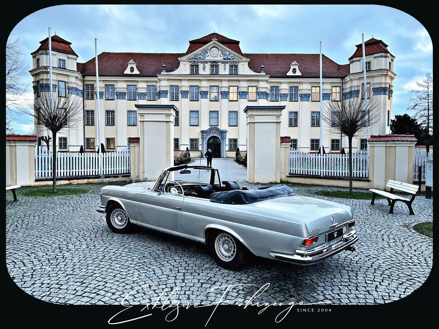 Mercedes-Benz 280 SE|W111|Cabrio|Flachkühler|H-Zulassung|Origi. Silber - 2