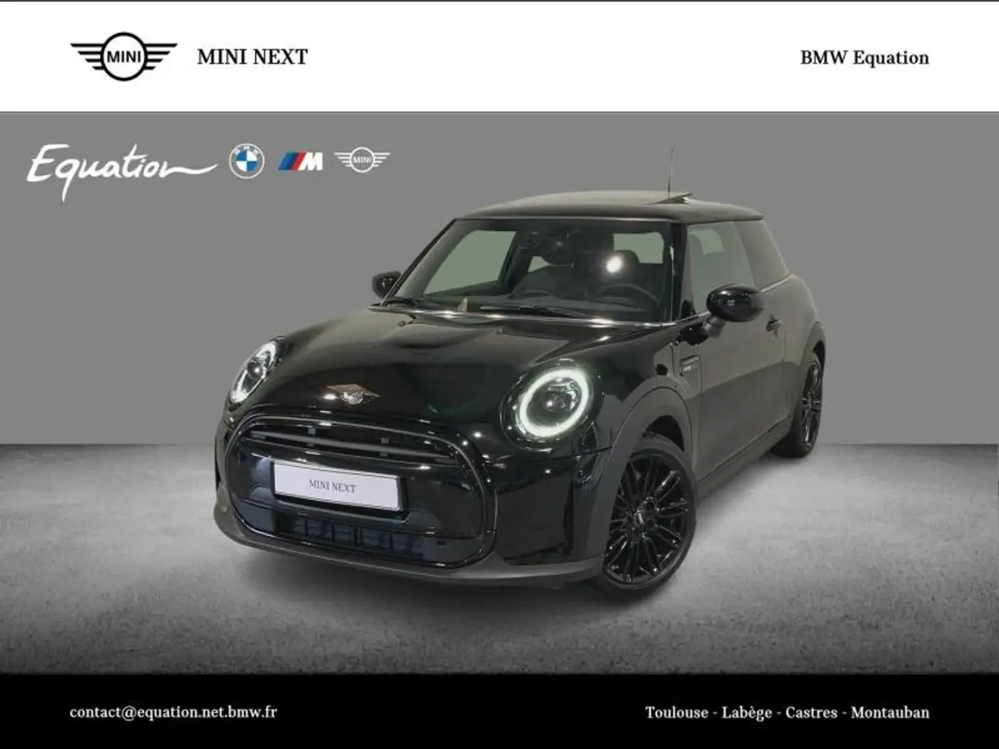 MINI Cooper E Cooper 136ch Edition Camden BVA7 Noir - 1