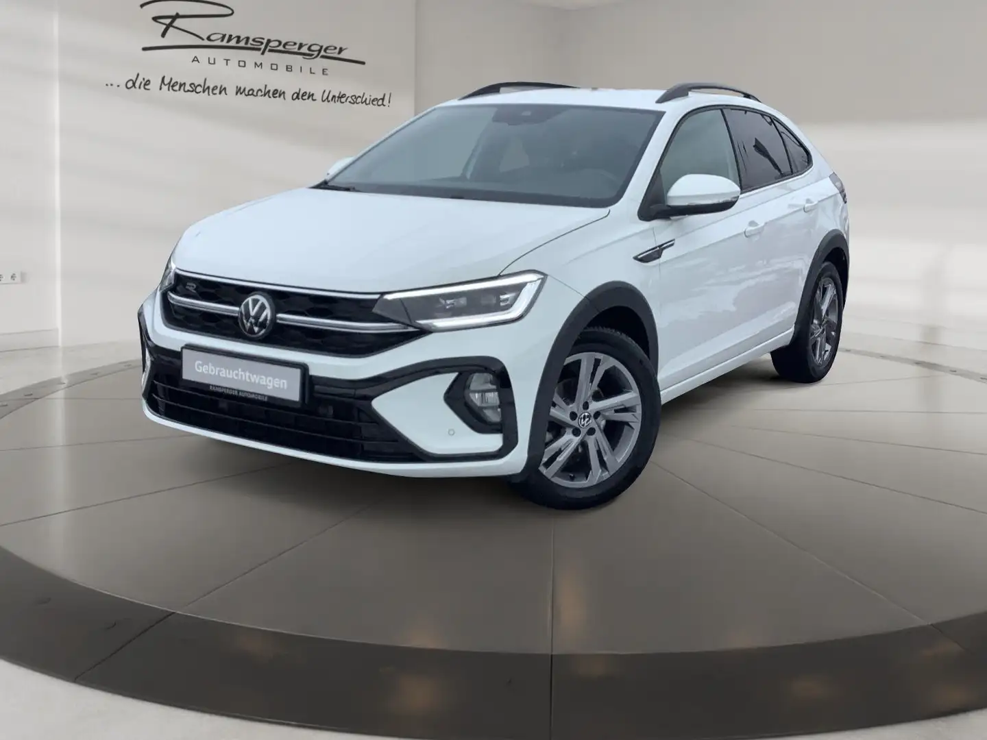 Volkswagen Taigo 1.5 TSI DSG R-Line Matrix APP SHZ PDC Weiß - 2