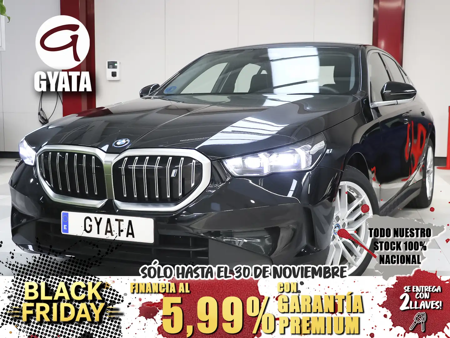 BMW i5 eDrive40 Negro - 1