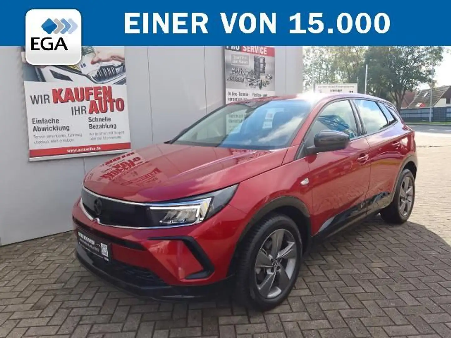 Opel Grandland X GS Line*Winter-Paket*Car-Play*PDC V+ Rot - 1