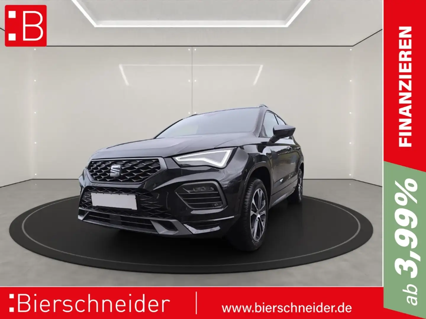 SEAT Ateca 2.0 TDI DSG NAVI AHK LED LENKRADHZG Schwarz - 1