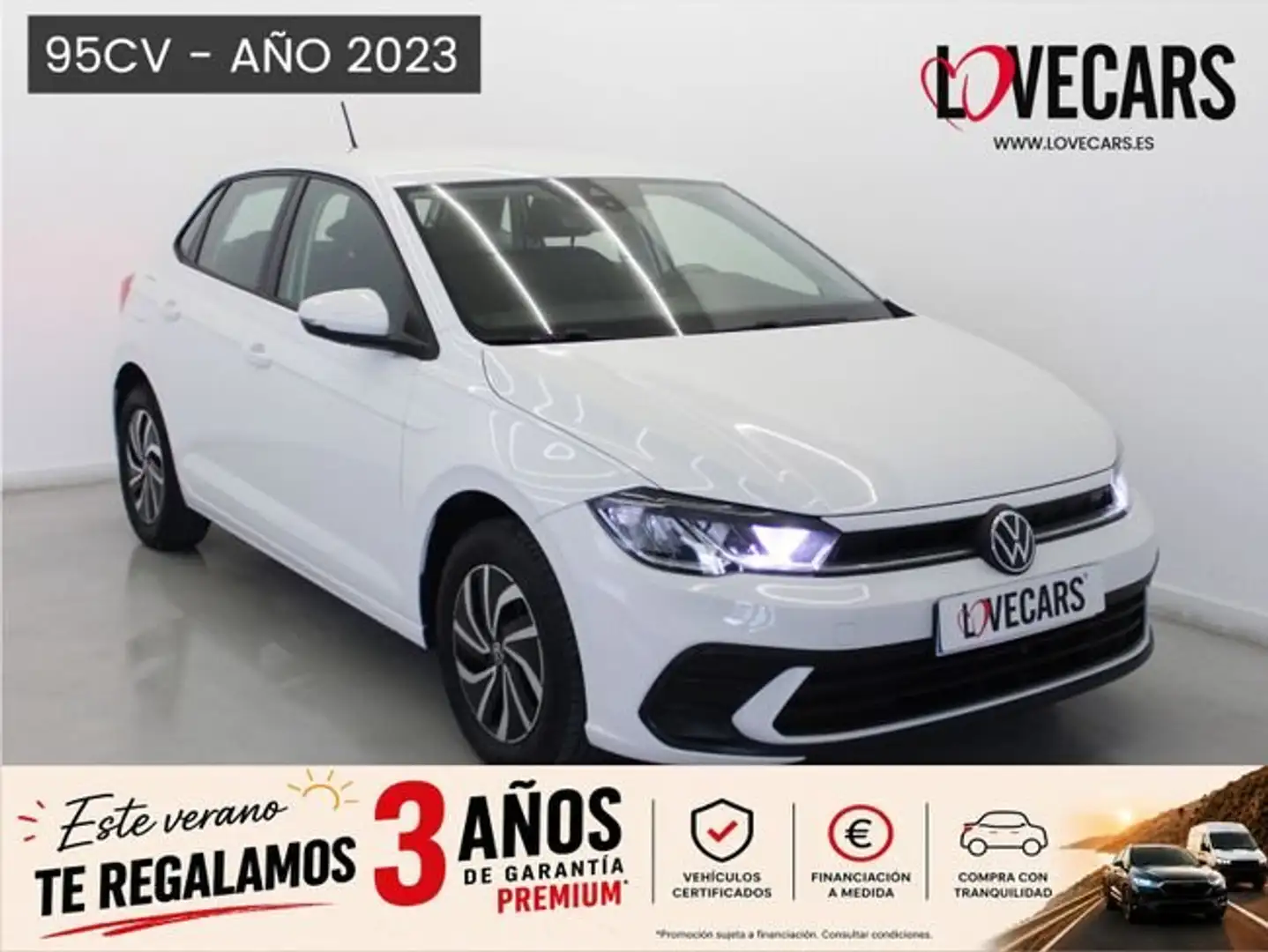 Volkswagen Polo 1.0 TSI Life 70kW Blanco - 1