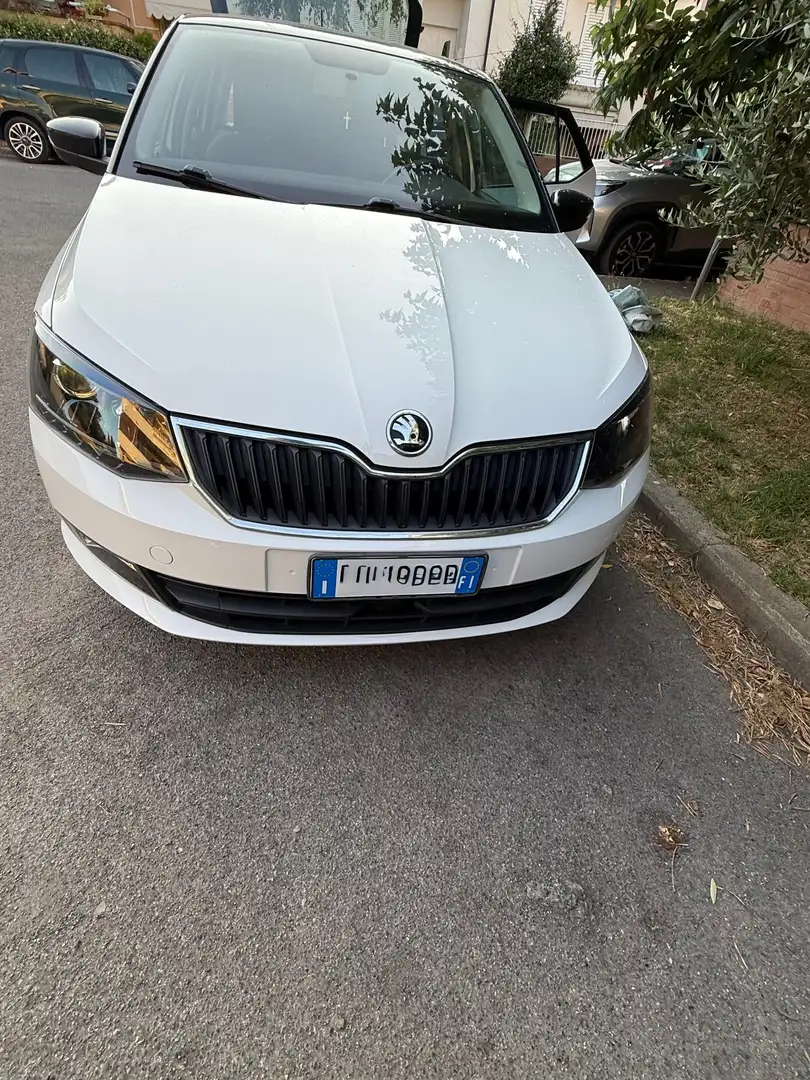 Skoda Fabia Fabia III Berlina1.4tdi Twin Color Design Nero75cv Bianco - 2
