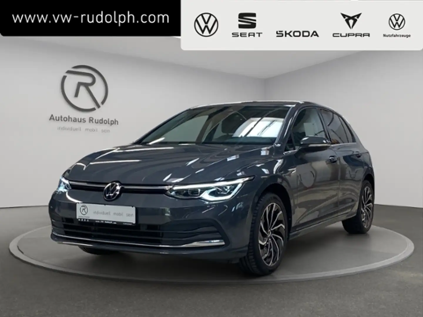 Volkswagen Golf VIII 1.5 TSI Style / Navi LED ACC Grey - 1