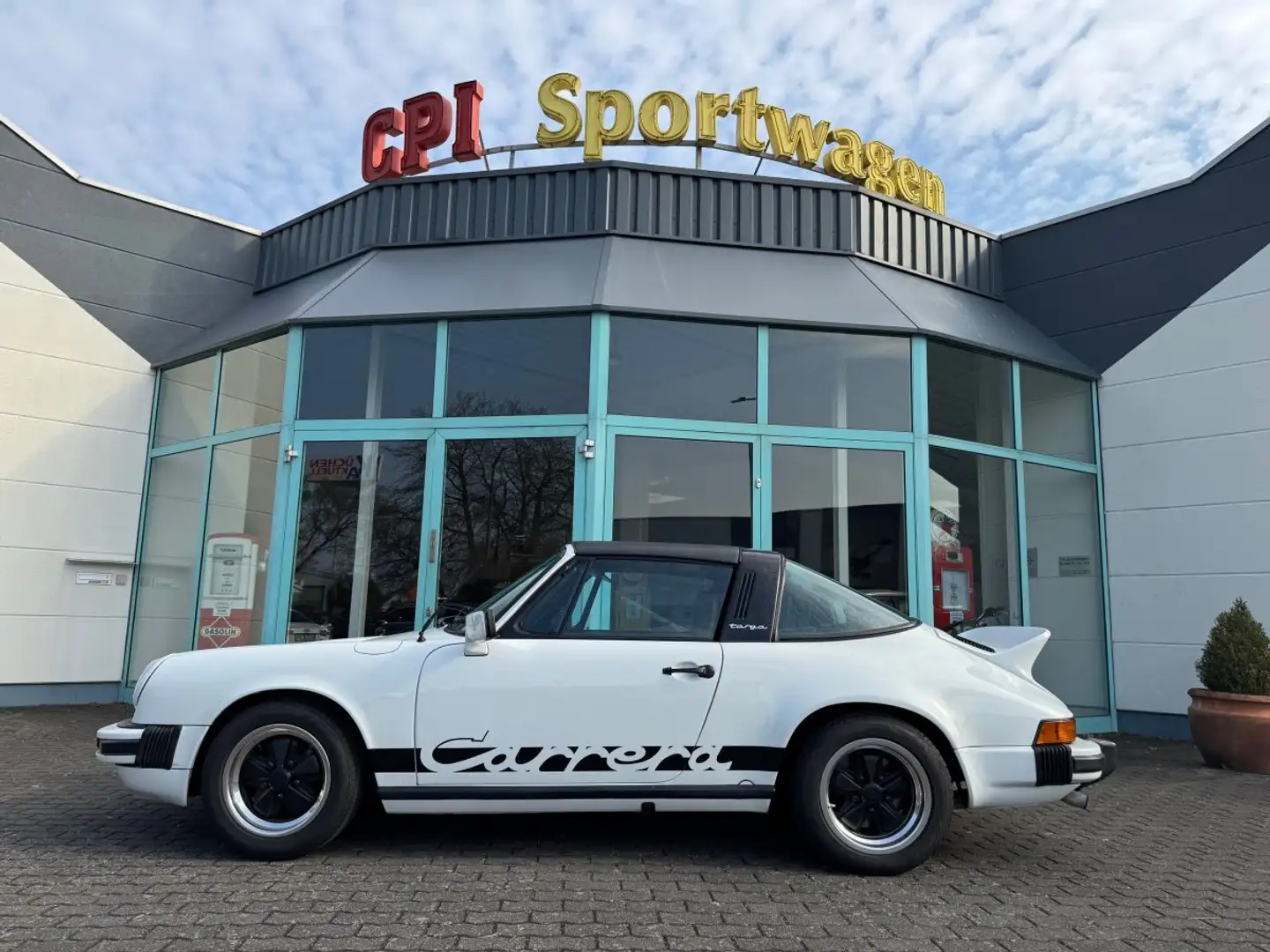 Porsche 911 Targa restauriert Weiß - 1
