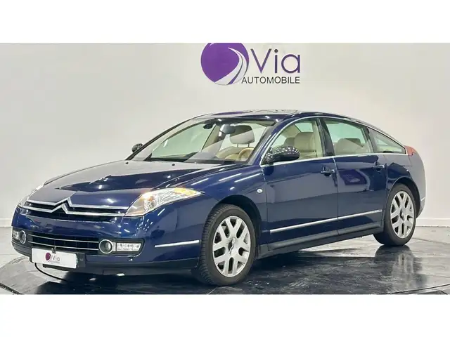 Citroen C6 2.7 V6 HDI 204 EXCLUSIVE / CUIR / AFFICHAGE TETE HAUTE / SIEGE CHAUFFANT