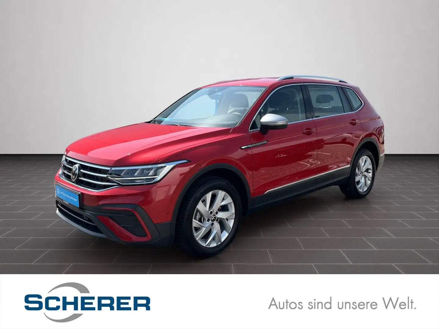 Volkswagen Tiguan Allspace 1,5 TSI Life AHK/LED/NAVI/PDC/Si Rot - 1