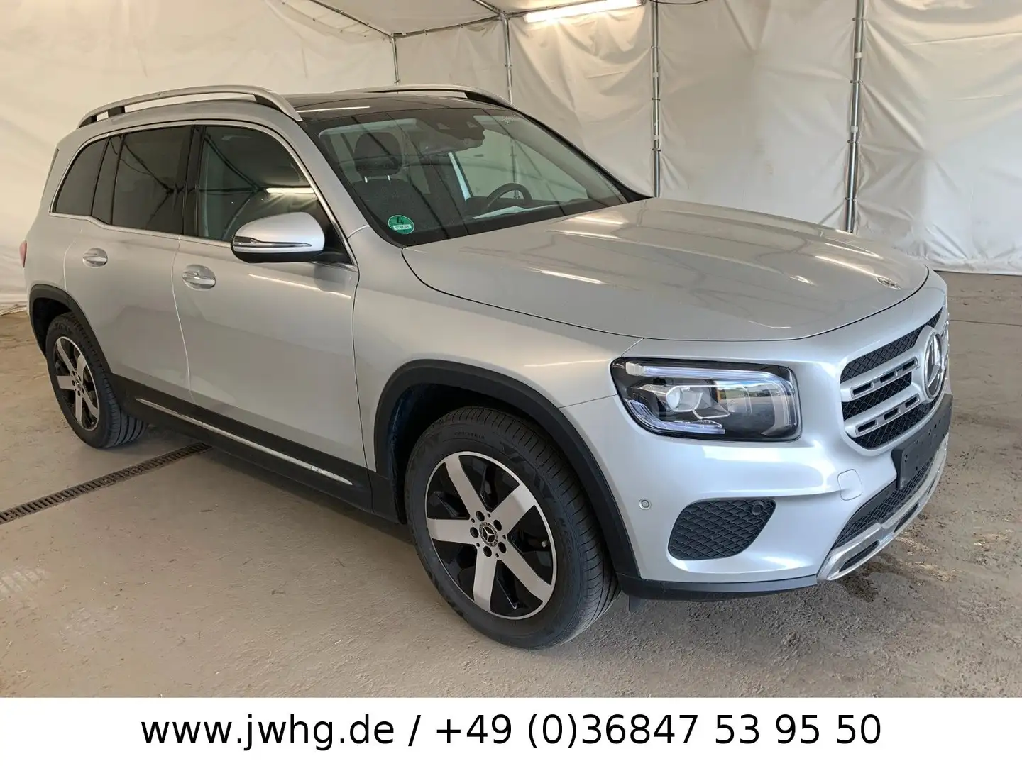 Mercedes-Benz GLB 200 Progressive LED Widescreen Pano Spur Kam Argintiu - 2
