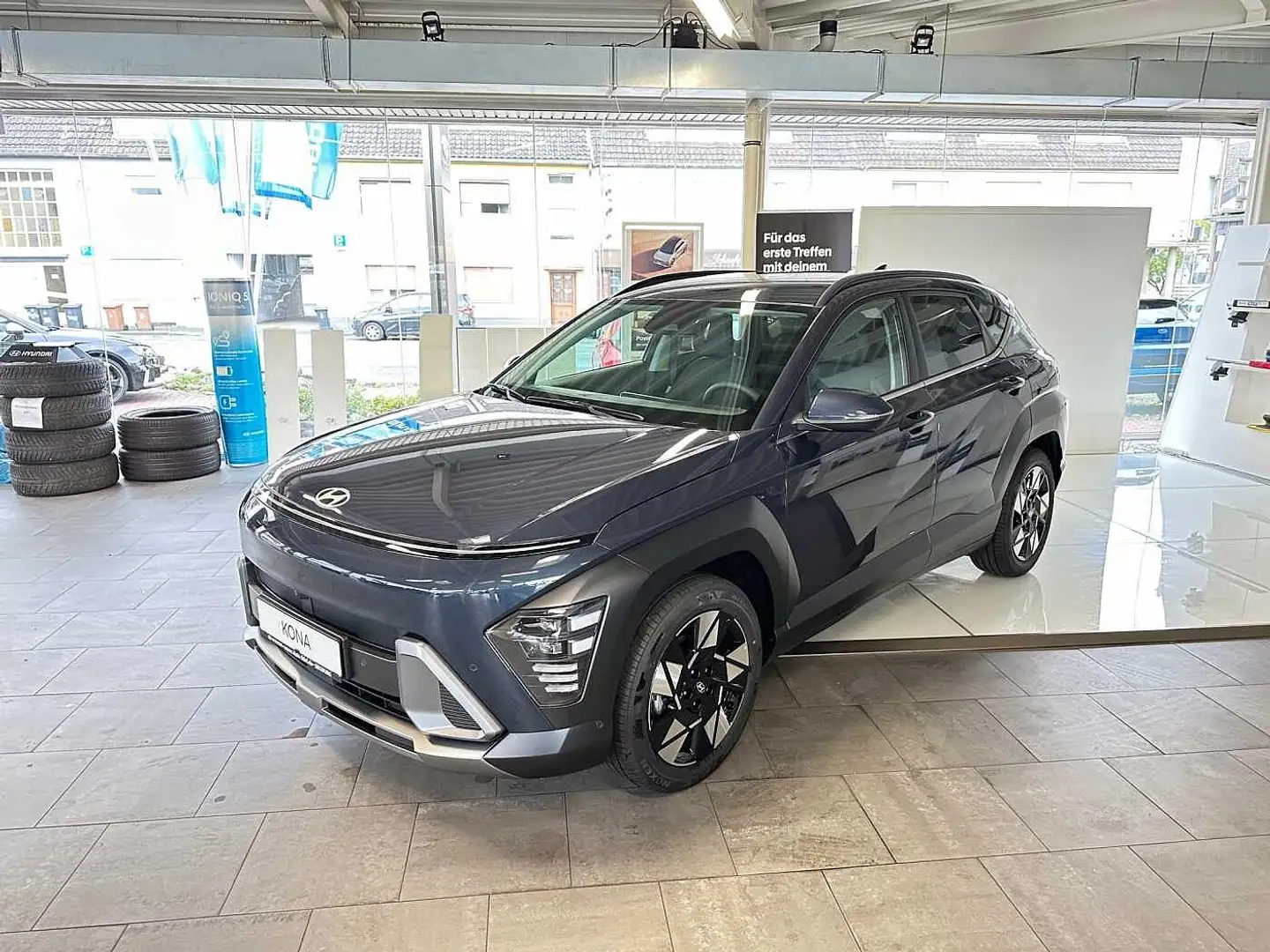 Hyundai KONA 1.6 GDI DCT Hybrid Trend*Navi*LED*Klimaa. Bleu - 2