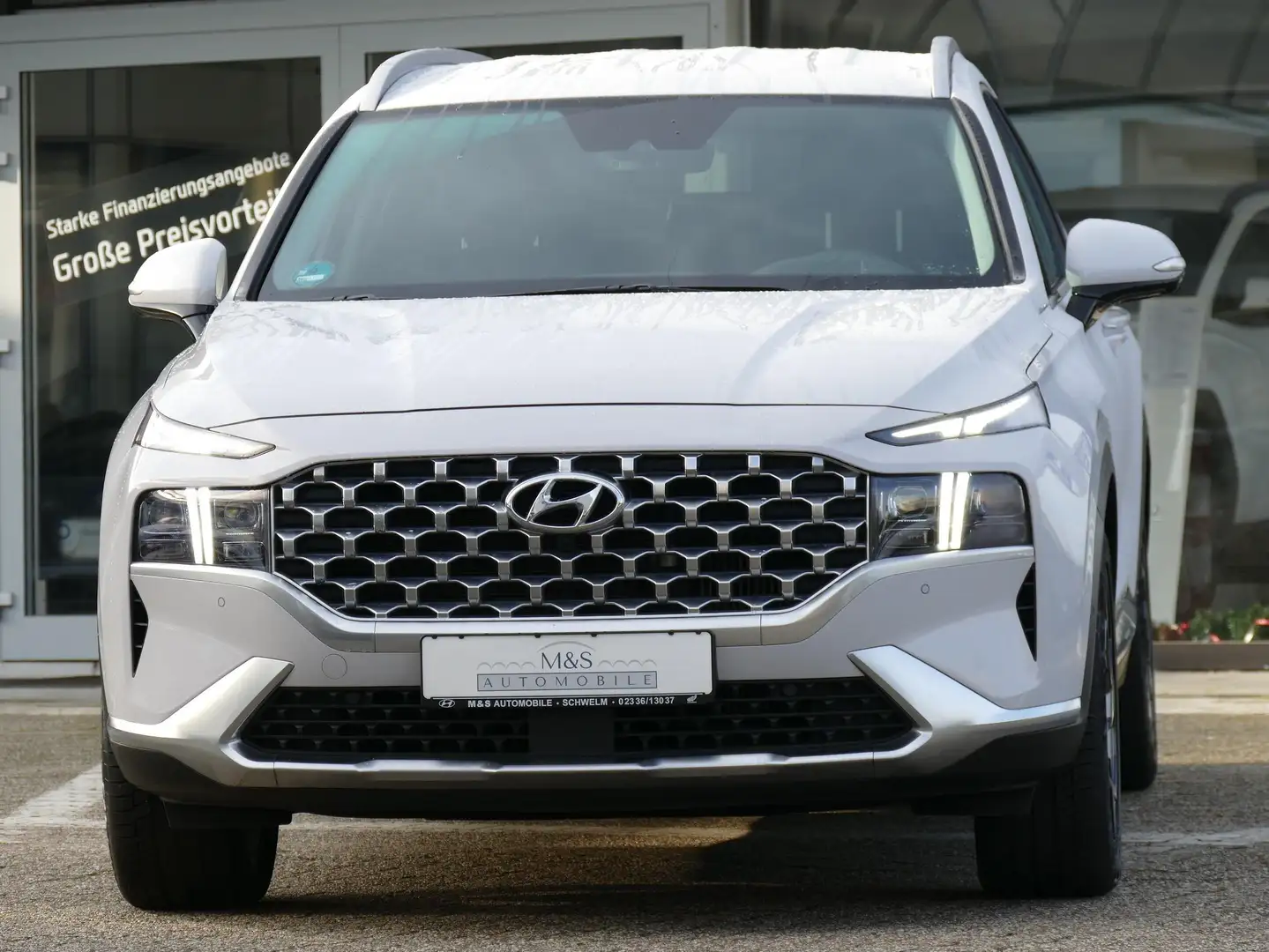 Hyundai SANTA FE SANTA FE 2.2 CRDi 4WD Prime*AHK 2.5T*ASSISTENZ* Weiß - 2