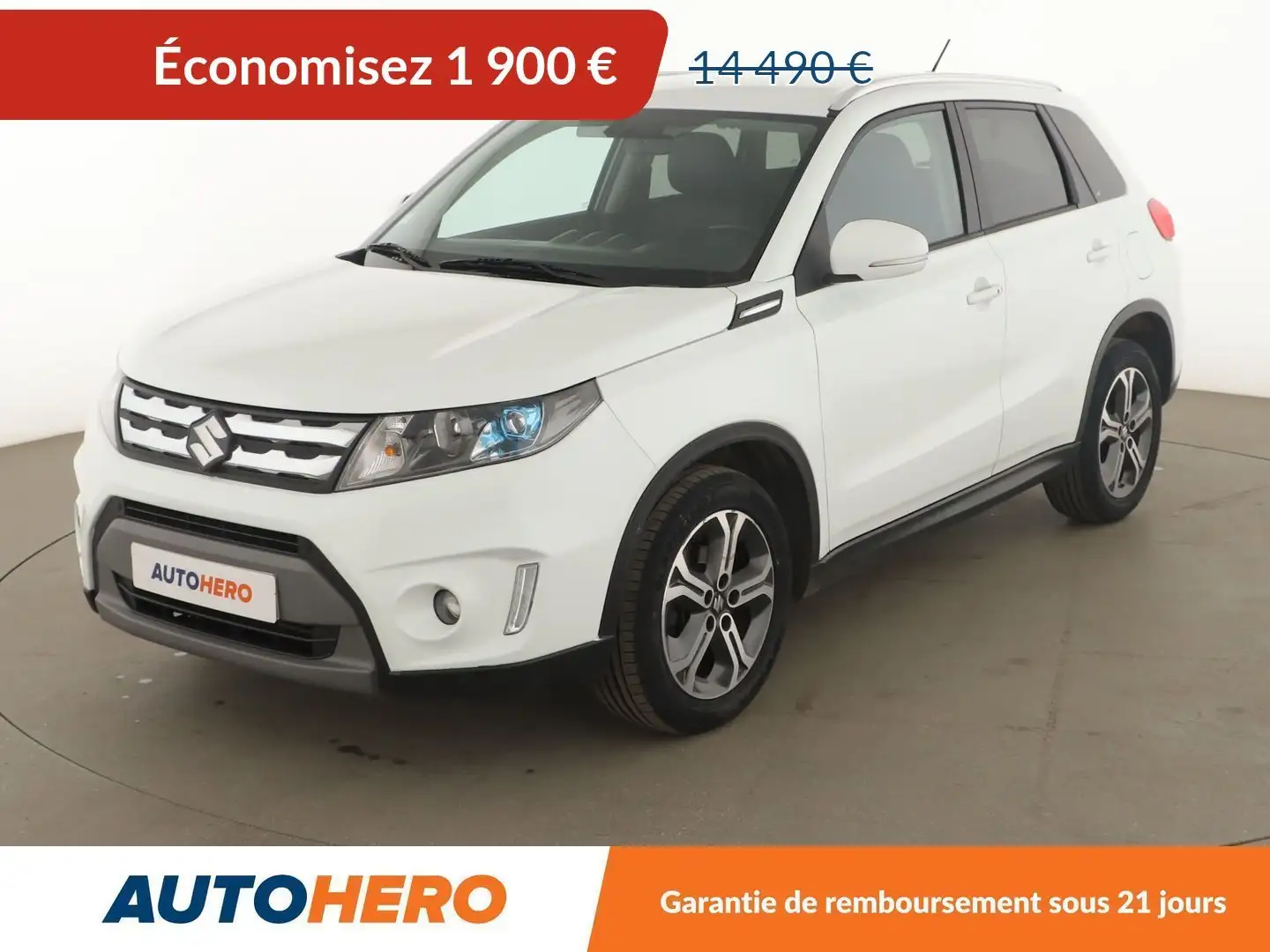 Suzuki Vitara 1.6 VVT Pack Auto Blanc - 1