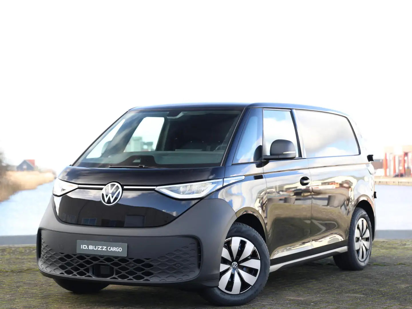 Volkswagen ID. Buzz Cargo Bedrijfswagens Economy Business Elektromotor 210 k Zwart - 1
