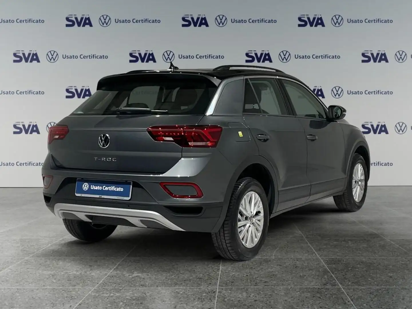 Volkswagen T-Roc 2.0 Tdi 150CV DSG Life - IVA ESPOSTA Grigio - 2