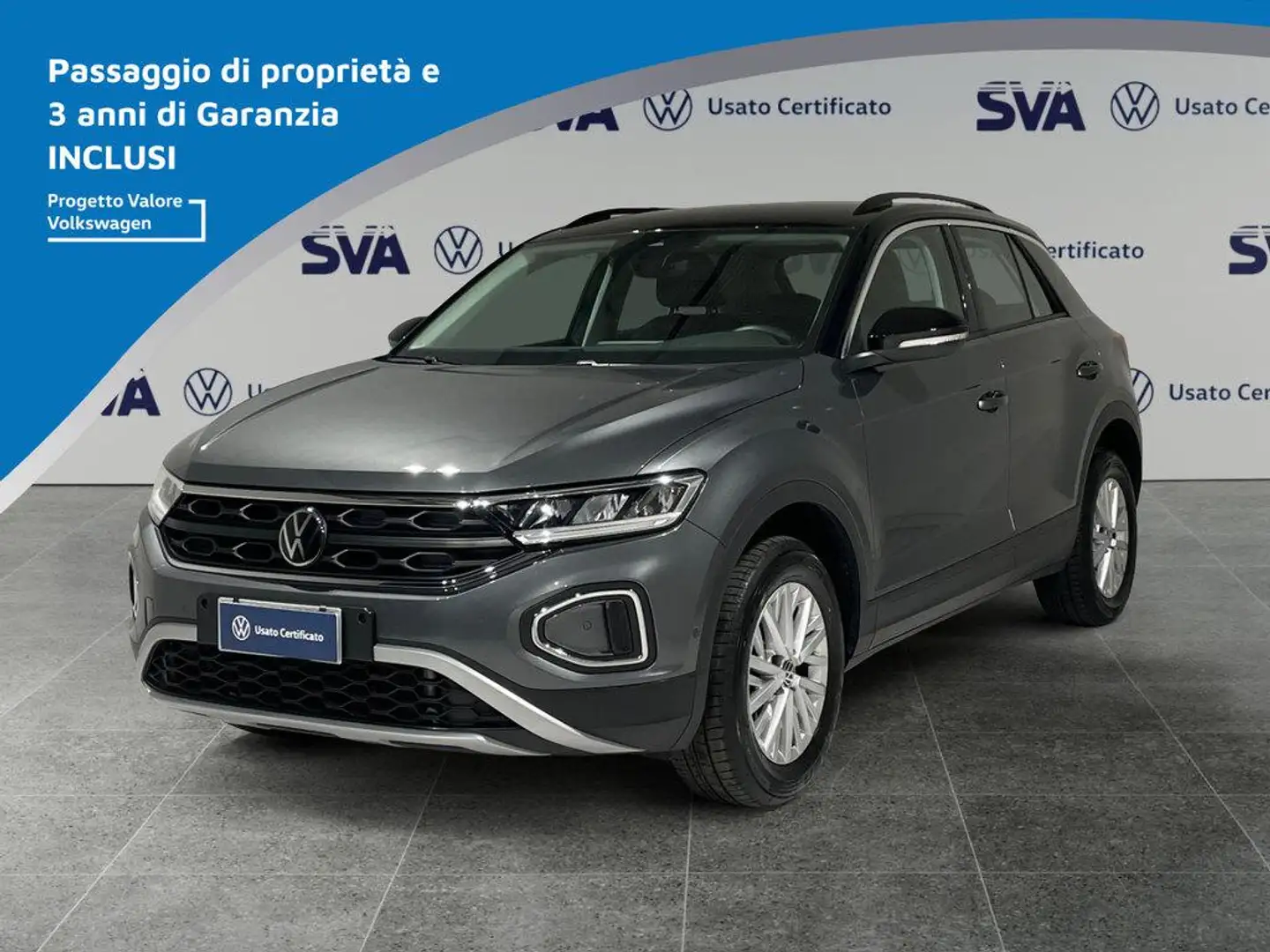 Volkswagen T-Roc 2.0 Tdi 150CV DSG Life - IVA ESPOSTA Grigio - 1