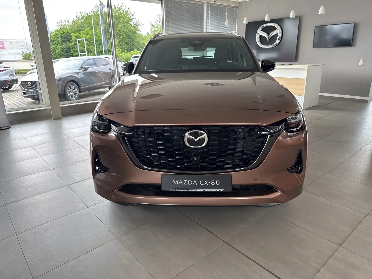 Mazda CX-80 2.5L e-SKYACTIV PHEV 327ps Brun - 2