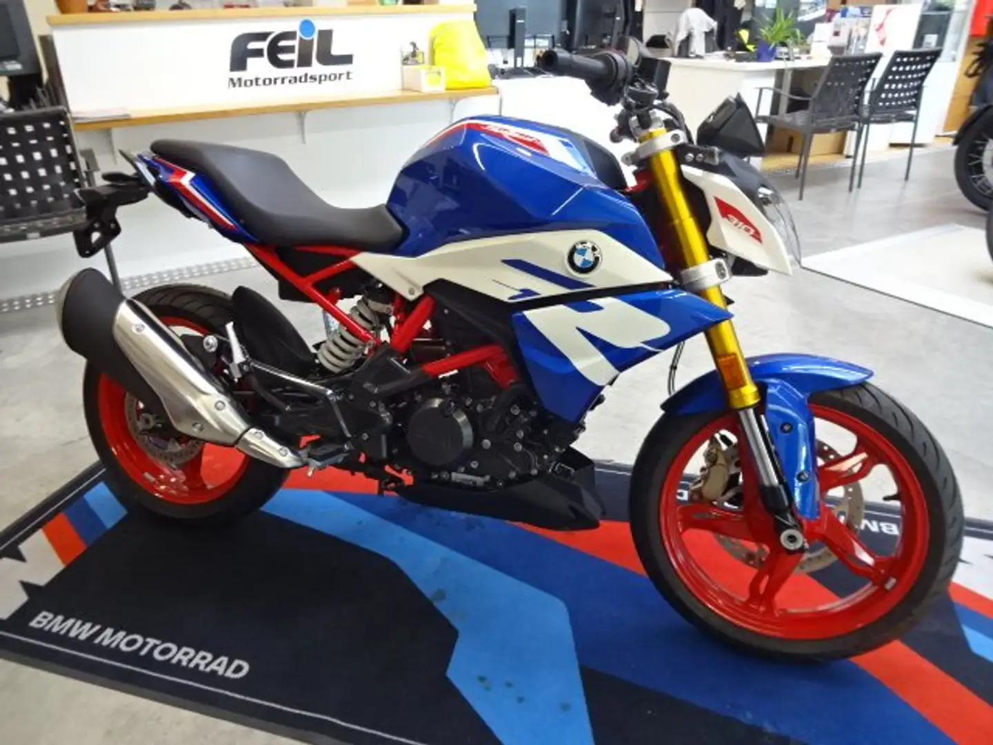 BMW G 310 R Sport Blauw - 1