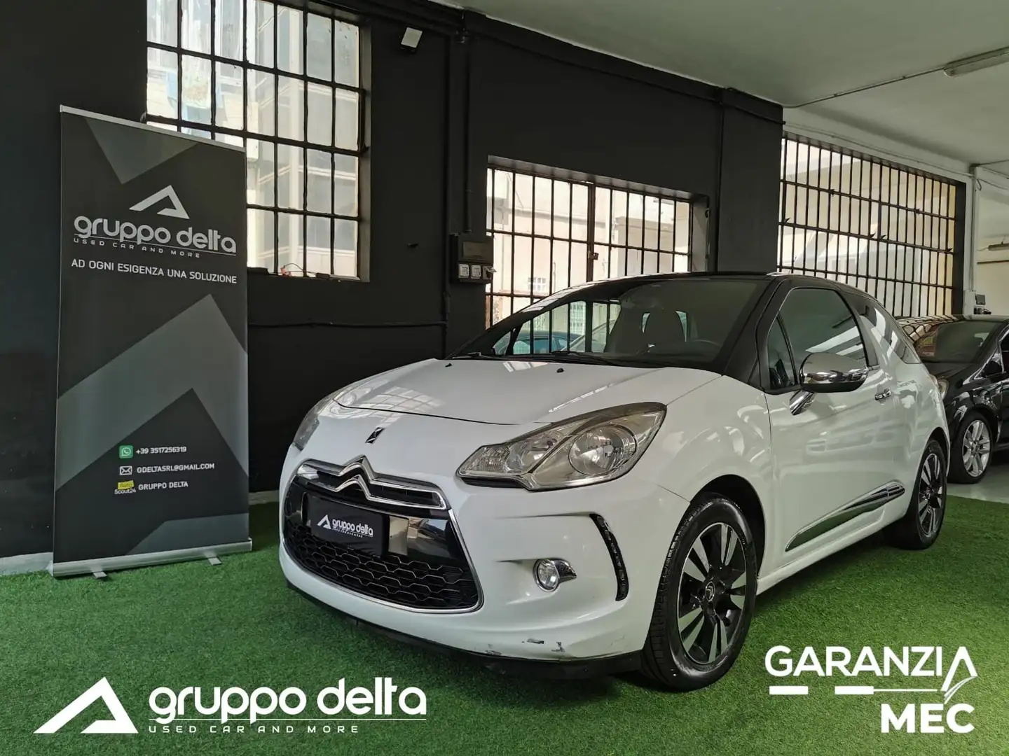 Citroen DS3 DS3 1.6 hdi So Chic 92cv NEOPATENTATI Weiß - 1