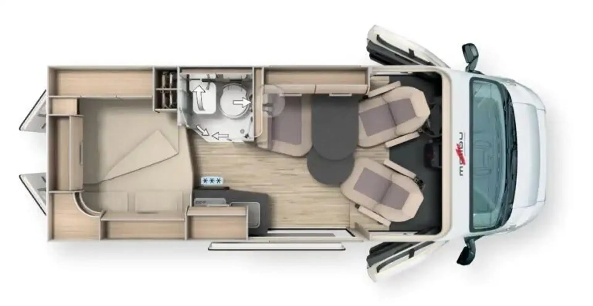 Malibu COMPACT 540 DB Liste: 89.450€ Schwarz - 2