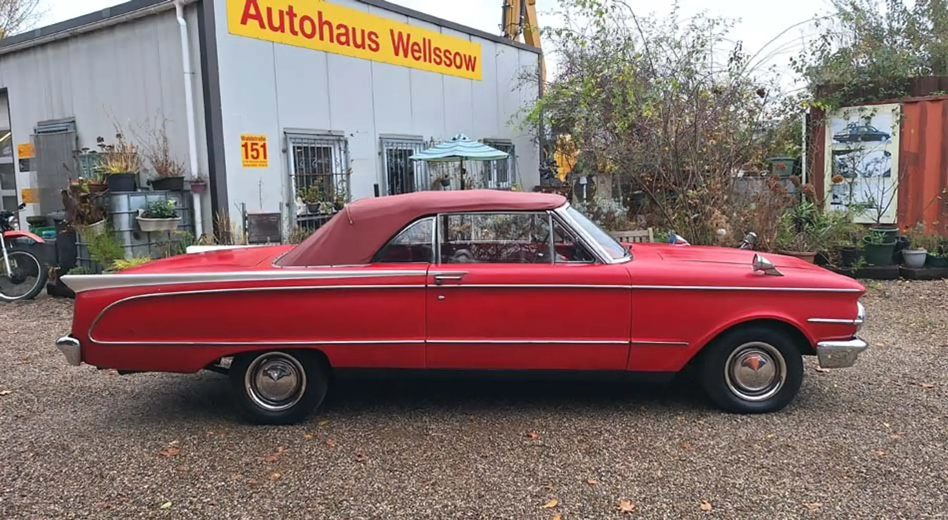 Ford Mercury Comet Cabrio Rojo - 1