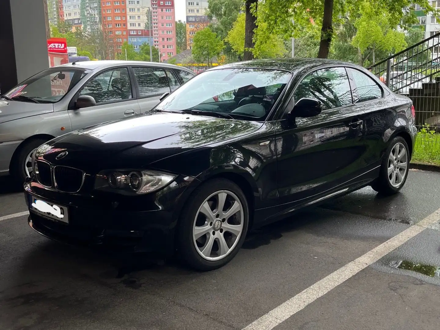 BMW 120 1er 120i Coupe Aut. Noir - 1
