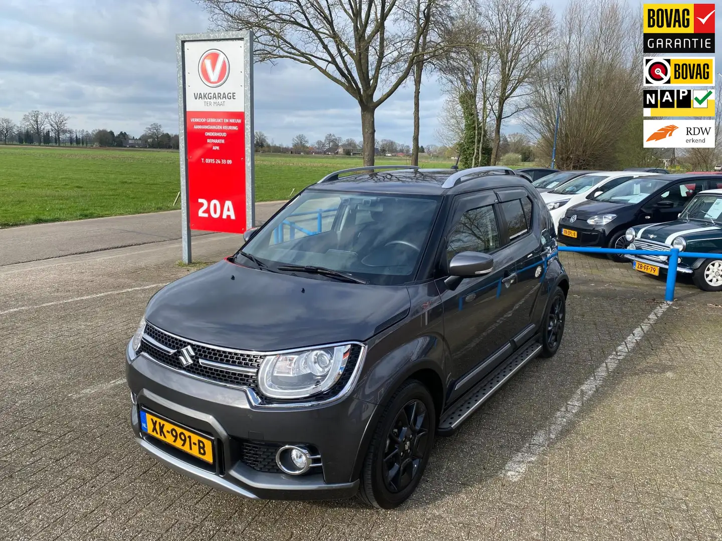 Suzuki Ignis 1.2 Stijl Smart Hybrid | 1e eigenaar | Origineel N Grijs - 1