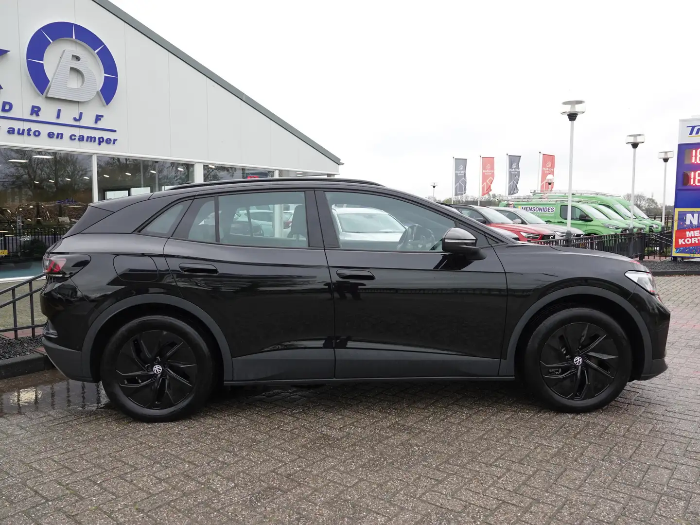 Volkswagen ID.4 Pro Business 77 kWh 286PK ELEK. TREKH. | CAMERA + Zwart - 2